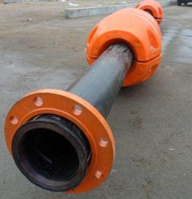 China qualified dredging hdpe pipes floaters exported regularly to Asia, Australia, Europe for sale