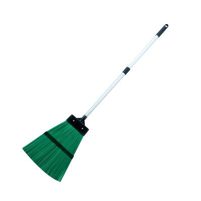 China Plastic Garden Use Plastic Broom Yard Garden Broom For Sweeping Leaves for sale