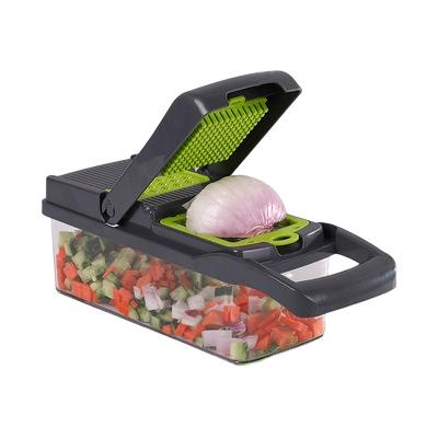 China 15 Pcs Viable in 1 Set Manual Vegetable Mandoline Slicer Veggie Cleaver, Food Chopper Onion Cutter Vegetable Slicer/ for sale