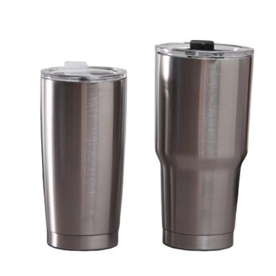 China Viable Spot Stock 20oz 30oz Tumbler Cup Double Wall Car Travel Mug Stainless Steel Tumblers Insulated Coffee Mugs Mugs With Lid for sale