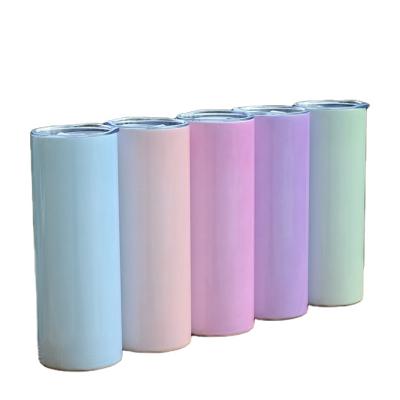 China Amazon Stocked Success 20 Ounce Straight Blanks Sublimation Tumblers With Lids And Straw Stainless Steel Vacuum Insulated Drink Mugs for sale