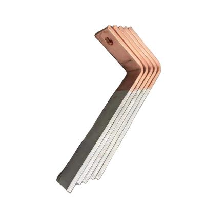 China Simple And Easy Installation Factory Customize Tin Plated Flat Copper Bar Busbar for sale