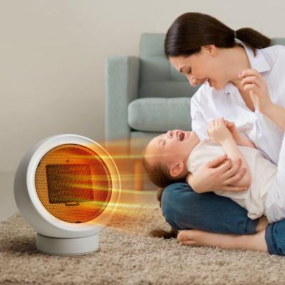 China Adjust Controller Fan Air Heater Portable Fan Home Thermostatic Electric Fan Heater for sale