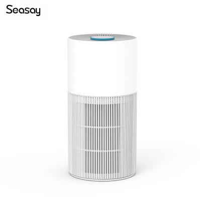 China Korean 7 Color Lamp Indoor Small APP Controlled Smart Air UV Purifier For Baby Room Office for sale