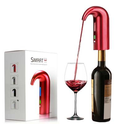 China Disposable Portable Electric Wine Aerator Pourer And Whiskey Drinking Dispensers For Bar Design for sale