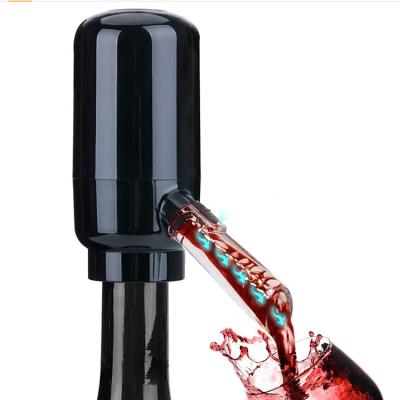 China Dropshipping Disposable Electric Aerating Portable Wine Decanter and Automatic Pourer and Portable Wine Dispenser Pump Wine Decanter for sale