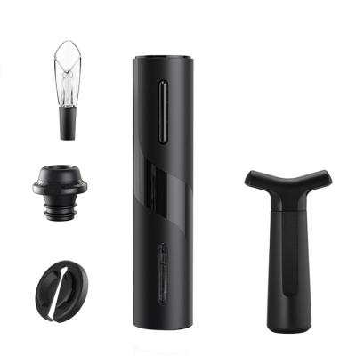 China 2019 Viable New Product Ideas Electric Wine Aerator Dispenser Set For Home And Hotel Amazon Rechargeable Electric Wine Opener for sale