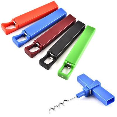 China Sustainable Plastic Wine Bottle Opener Wine Corkscrew Servers Friend T Friend T Type Premium Bulk High for sale