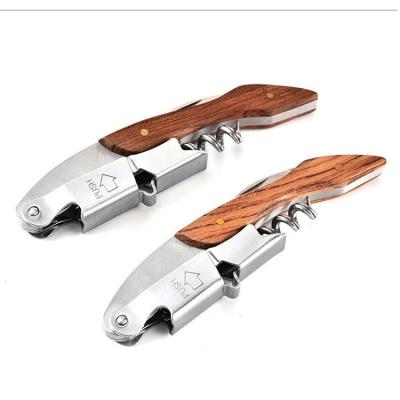 China Viable wedding favor beer bottle opener and multifunctional wine champagne corkscrew screw in stock for sale