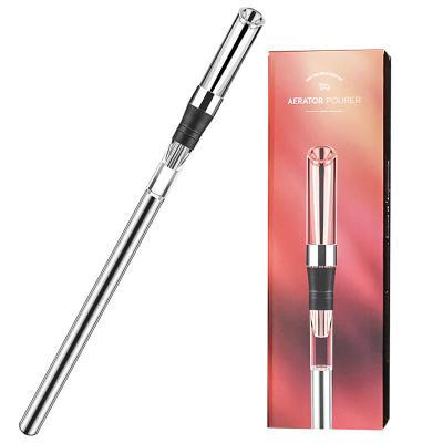 China Cooling Drinks 3-in-1 Approved Factory Direct Wine Stainless Steel Wine Cooler Fridge Stick and Rod for sale