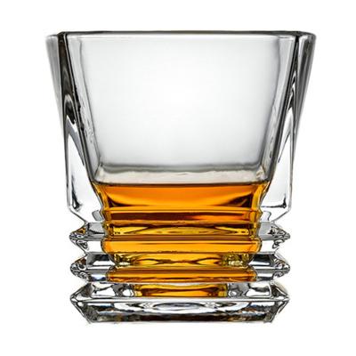 China WHISKEY Crystal Rock Whiskey Cocktail Water Drinking Glasses Old Fashioned Mug for sale