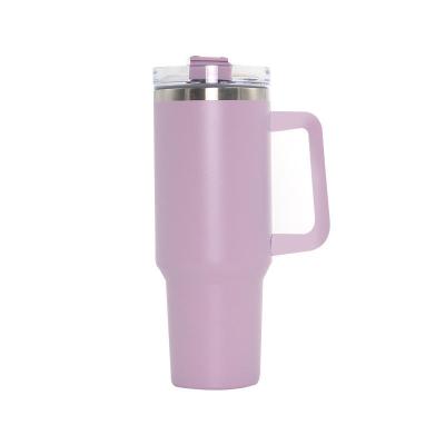 China PORTABLE 41oz Double Wall Car Mug Stainless Steel Insulated Vacuum Water Bottle Custom With Handle for sale