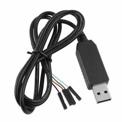 China COMPUTER PL2303 PL2303HX USB To UART TTL Cable Module 4p 4 Pin RS232 Converter for sale