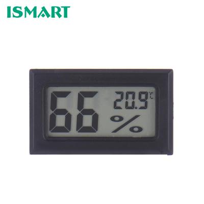 China Mini Digital LCD Display Thermometer Hygrometer Temperature Humidity Meter Tester LCD Thermometer Indoor Hygrometer for sale