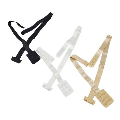 China Go with 1 double courier buy 2 pack free cross accessories sexy backless 1 strap underwear dress back strap to lengthen elastic shoulder belt for sale