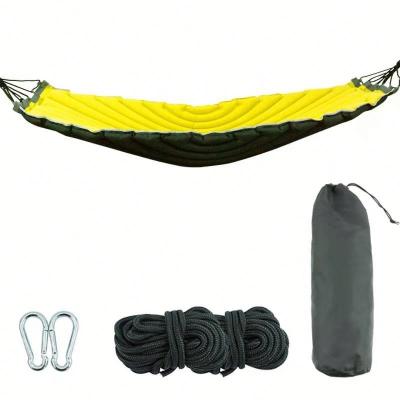 China Soft Lightweight Travel Hammock Chair Camping Hammock Hanging Inflatable Hammock for sale