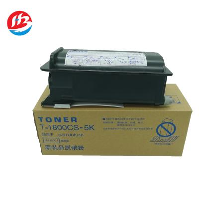 China COMPATIBLE HUIBA T1800C/D/E compatible T-1800 T1800 5K/10K for Toshiba E-studio18 copier toner cartridge for sale