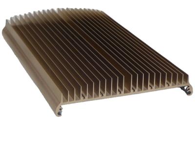 China Industrial hot sale aluminum radiator profilles china top 3 aluminum profile exporter for sale