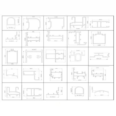 China door & Aluminum Window Profiles For Ethiopia Market for sale