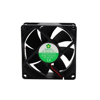 China DC 8025 12V Axial Flow Sleeve Bearing Computer CPU Fan 80*80*25mm for sale