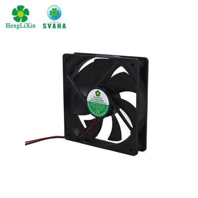 China Computer Case Factory DC Fan 120*120*25mm Transparent Frame Hot Selling Universal Fan for sale