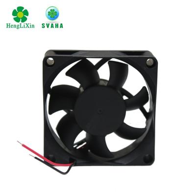 China Factory High Quality 70*70*25mm DC 7025 12V Ball Bearing Brusless Axial Fan for sale