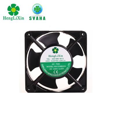 China Factory 120*120*38mm 12038 5 inch aluminum frame AC fan for sale