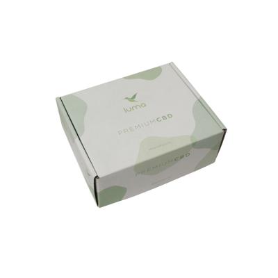 China Handmade Wholesale Custom Corrugated Small Boxes Clothing Folded Shipping Packaging Box for sale