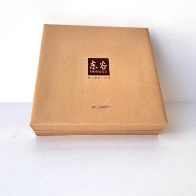 China 2022 Handmade Puer New Year's Gift Box Popular Chinese Chinese Tea Lid And Base Box With Black EVA Sponge for sale