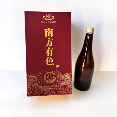 China Handmade Design Custom Print Magnetic Wooden Red Wine Box Wine Box Packaging For Birthday Wedding Anniversary for sale