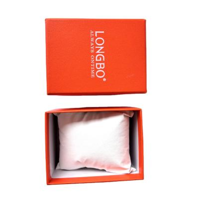 China High Quality Handmade Square Red Velvet Paper Luxury Square White Pillow Logo Gift Box Watch Cardboard Shape Custom Jewelry Boxes for sale