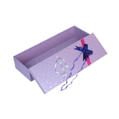 China Hot Selling Handmade Logo Printed Jewelry Packaging Boxes Custom Jewelry Box Necklace Gift Sets With Ribbon for sale