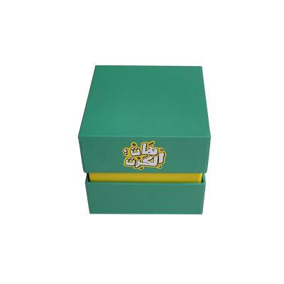 China Customized Wholesale Handmade Colorful Logo Printing Cardboard Paper Gift Box Jewelry Box For Packaging for sale