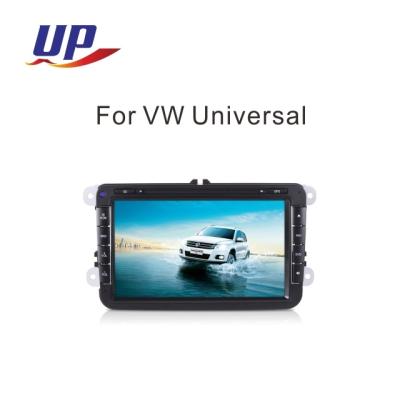 China 8.0 inch dual din Android 8.0 car dvd gps for vw universal 8