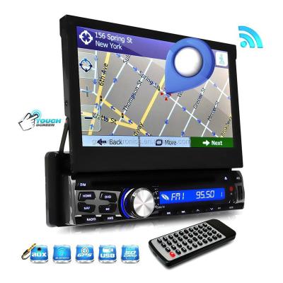 China Universal 7-Inch Motorized Single Din Car DVD Player 7