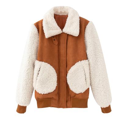 China Autumn and winter fashion jackets womens blazers woolen wholesale breathable casual elegant jacket for women for sale