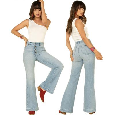 China Jeans 2021 hot sale breathable loose denim ripped tops cutout chain straight-leg waist woman jeans for sale