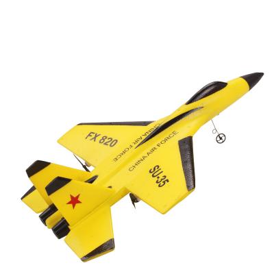 China Auto Return Rc Airplanes Jet Fighter Plane Airplane Remote Unbreakable Control for sale