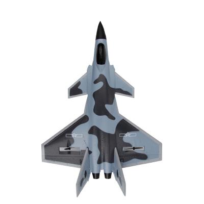 China New Product 4ch Rc Airplane J-20 Stealth Fighter Auto Return Jet Airplane Jet Turbines for sale