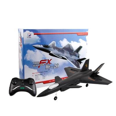 China Fly Bear Toy 2.4ghz Rc Toy Epp Craft Foam Electric Veyron J-20 Aircraft Auto Return Flat Bottom Toy for sale