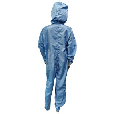 China For Cleanroom Good Quality Breathable Workwear ESD Coverall Antistatic Suit for sale