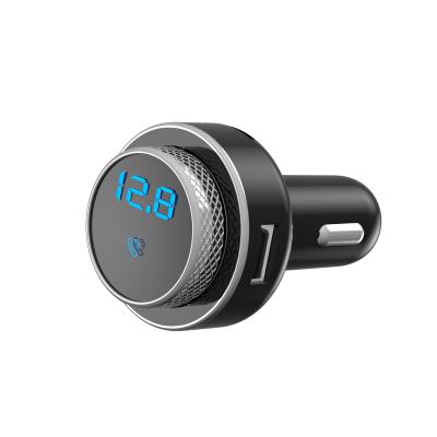 China Bluetooth Stereo Car Kit Gps Tracker Broadcast FM Handsfree Car Charger for sale