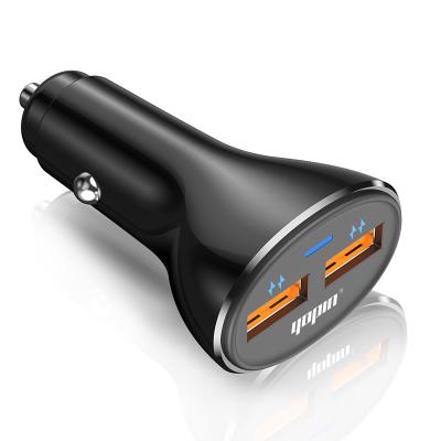 China 2.4a Charger, Custom Logo 12w Mobile Car Charger, New Design Mobile Phone/USB Car Adapter Tabelts/Camera/MP3 2019 Dual USB Car Travel Power Adapter USB for sale