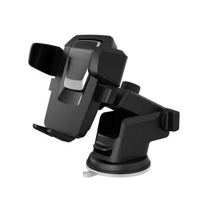 China 2020 Hot Selling Multi-angle One Touch Suction Cup Popular High Quality Easy Fit Car Dashboard Windshield Mount Phone Holder for sale