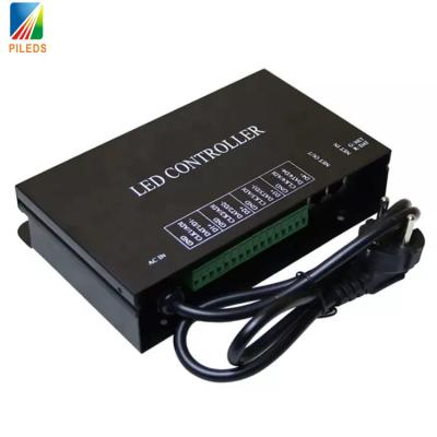 China 4096 pixels Salve DMX LED Controller H802RA 4 Ports Aluminum Alloy Material for sale