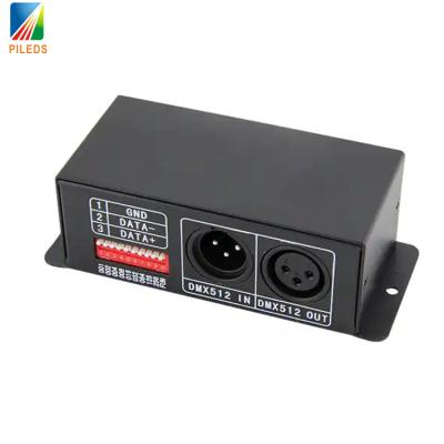 China DMX naar SPI DMX 512 LED Controller Decoder voor TM1809 WS2812b Te koop