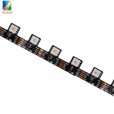 China WS2815 WS2812 S Shaped SPI RGB LED Pixel Strip 60LEDs/M 50 000 Hours Lifespan DMX/SD Card/RF/WIFI/APP Control for sale