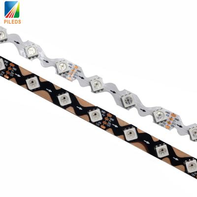 China Zigzag S Shape Bendable WS2815 LED PIXEL RGB LED Strip Work With Silicone Tube For 2nd Gen Neon Sign for sale