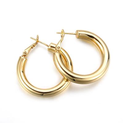 China 2023 Fashion Designer Metal Jewelry Circle Romantic Earrings Women's New Earrings Brass Hypoallergenic Earrings for sale