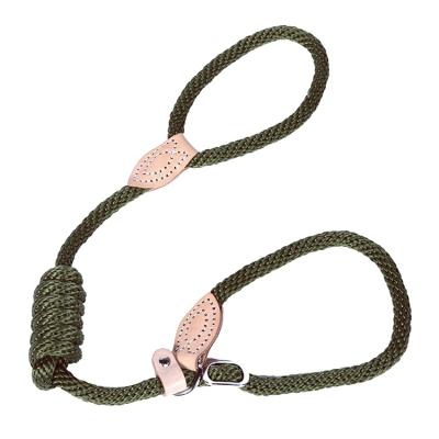 China Extremely Durable High Quality Viable Mountaineering Pet Leash Military Dogs Slip Rope Leashes for sale